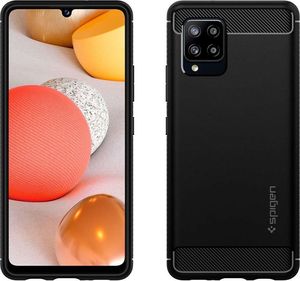 Spigen towar w Sosnowcu - Etui i pokrowce do telefonów Spigen Etui Spigen Rugged Armor do Samsung Galaxy A42 5G Matte Black uniwersalny () - Morelenet_7597639 3