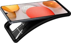 Spigen towar w Sosnowcu - Etui i pokrowce do telefonów Spigen Etui Spigen Rugged Armor do Samsung Galaxy A42 5G Matte Black uniwersalny () - Morelenet_7597639 4