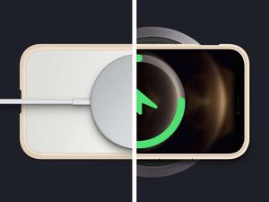 Spigen Etui Spigen Ultra Hybrid do Apple iPhone 12/ 12 Pro 6.1 Sand Beige + Szkło Alogy uniwersalny 9