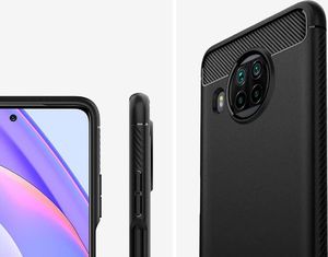 Spigen Etui Spigen Rugged Armor do Xiaomi Mi 10T Lite Matte Black uniwersalny 4