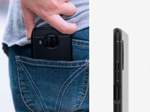 Spigen Etui Spigen Rugged Armor do Xiaomi Mi 10T Lite Matte Black uniwersalny 6