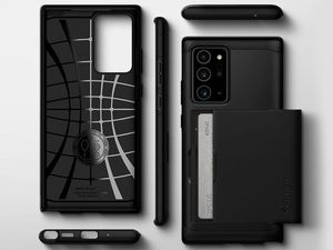 Spigen Etui Spigen Slim Armor CS do Samsung Galaxy Note 20 Ultra Black uniwersalny 3