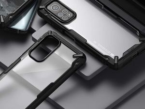 Ringke Etui ochronne Ringke Fusion X do Xiaomi Mi 10T 5G/ Mi 10T Pro 5G + Szkło 3mk uniwersalny 8