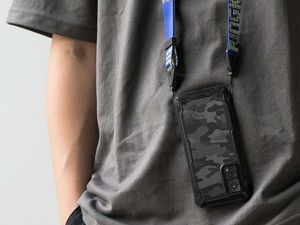 Ringke Etui ochronne Ringke Fusion X do Xiaomi Mi 10T/ Mi 10T Pro 5G Camo Black + Szkło 3mk uniwersalny 6