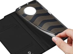 Dux Ducis Etui ochronne Dux Ducis Skin do Xiaomi Poco X3 NFC Czarne + Szkło 3mk uniwersalny 3