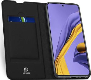 Dux Ducis Etui ochronne Dux Ducis Skin do Samsung Galaxy M31s Czarne + Szkło 3mk uniwersalny 9