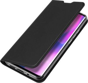 Dux Ducis Etui Dux Ducis Skin do Xiaomi Mi Note 10 Lite Czarne + Szkło Mocolo 3D uniwersalny 3