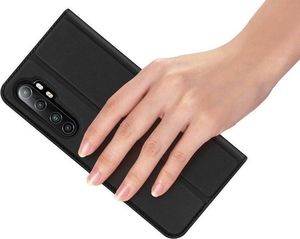 Dux Ducis Etui Dux Ducis Skin do Xiaomi Mi Note 10 Lite Czarne + Szkło Mocolo 3D uniwersalny 5