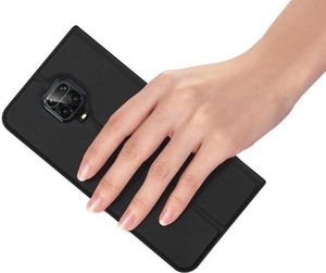 Dux Ducis Etui Dux Ducis Skin do Xiaomi Redmi Note 9S/9 Pro/9 Pro Max Czarne + Szkło Alogy Full uniwersalny 5