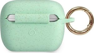 Guess Etui ochronne GUACAPSILGLGN Silicone Glitter do AirPods Pro turkusowe 2
