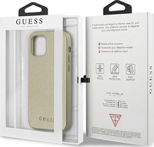 Guess Guess GUHCP12LIGLGO iPhone 12 Pro Max 6,7" złoty/gold hardcase Iridescent 10