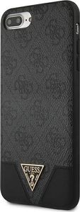 Guess Guess GUHCI8LPU4GHBK iPhone 7/8 Plus szary/grey hardcase 4G Triangle Collection 2