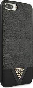 Guess Guess GUHCI8LPU4GHBK iPhone 7/8 Plus szary/grey hardcase 4G Triangle Collection 4