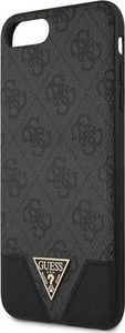 Guess Guess GUHCI8LPU4GHBK iPhone 7/8 Plus szary/grey hardcase 4G Triangle Collection 6