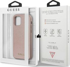 Guess Guess GUHCP12LIGLRG iPhone 12 Pro Max 6,7" różowo-złoty/rose gold hardcase Iridescent 10