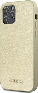 Guess Guess GUHCP12MIGLGO iPhone 12/12 Pro 6,1" złoty/gold hardcase Iridescent 2