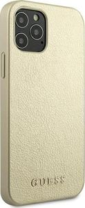 Guess Guess GUHCP12MIGLGO iPhone 12/12 Pro 6,1" złoty/gold hardcase Iridescent 4