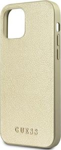 Guess Guess GUHCP12MIGLGO iPhone 12/12 Pro 6,1" złoty/gold hardcase Iridescent 7