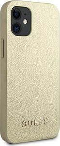 Guess Guess GUHCP12SIGLGO iPhone 12 mini 5,4" złoty/gold hardcase Iridescent 4