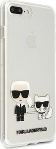 Karl Lagerfeld Karl Lagerfeld KLHCI8LCKTR iPhone 7/8 Plus hardcase Transparent Karl & Choupette 4