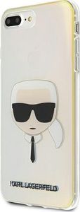 Karl Lagerfeld Karl Lagerfeld KLHCI8LPCKHML iPhone 7/8 Plus multicolor hardcase Iridescent Karl`s Head 2