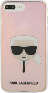 Karl Lagerfeld Karl Lagerfeld KLHCI8LPCKHML iPhone 7/8 Plus multicolor hardcase Iridescent Karl`s Head 3