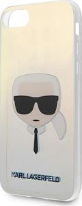 Karl Lagerfeld Karl Lagerfeld KLHCI8PCKHML iPhone 7/8 SE 2020 multicolor hardcase Iridescent Karl`s Head 3