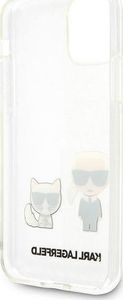Karl Lagerfeld Karl Lagerfeld KLHCN58CKTR iPhone 11 Pro hardcase Transparent Karl & Choupette 7