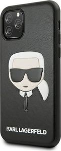 Karl Lagerfeld Karl Lagerfeld KLHCN58KHBK iPhone 11 Pro czarny/black hardcase Ikonik Karl`s Head 2