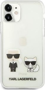 Karl Lagerfeld Karl Lagerfeld KLHCN61CKTR iPhone 11 hardcase Transparent Karl & Choupette 3