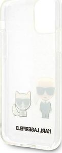 Karl Lagerfeld Karl Lagerfeld KLHCN61CKTR iPhone 11 hardcase Transparent Karl & Choupette 7