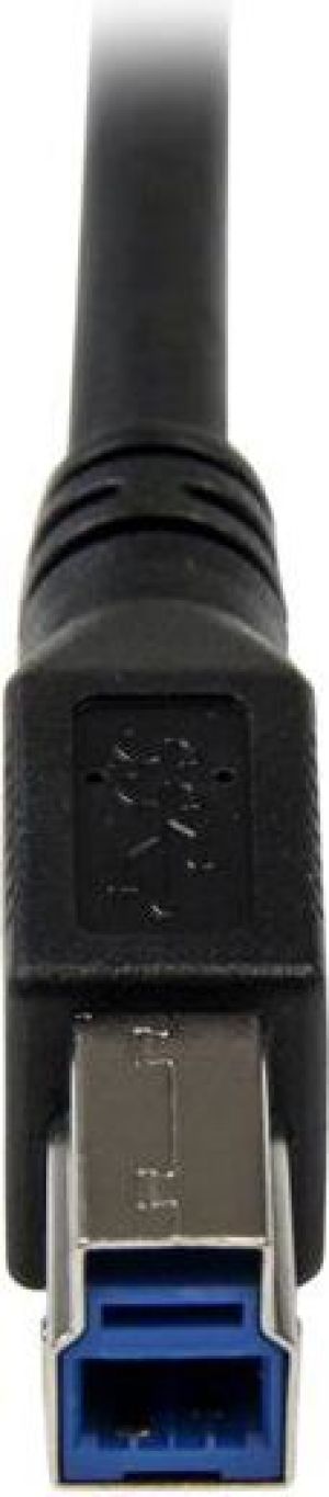 Kabel USB StarTech USB-A - USB-B 1 m Czarny (USB3SAB1MRA) 5