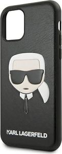 Karl Lagerfeld Karl Lagerfeld KLHCN65KHBK iPhone 11 Pro Max czarny/black hardcase Ikonik Karl`s Head 4