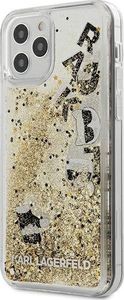 Karl Lagerfeld Karl Lagerfeld KLHCP12MROGO iPhone 12 /12 Pro 6,1" złoty/gold hardcase Glitter Charms 2