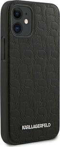 Karl Lagerfeld Karl Lagerfeld KLHCP12SPUKBK iPhone 12 mini 5,4" czarny/black hardcase Kameo 4