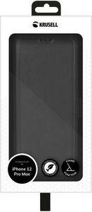 Krusell Krusell PhoneWalet iPhone 12 Pro Max 6,7" czarny/black 62169 6
