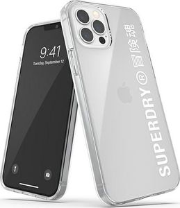 Superdry SuperDry Snap iPhone 12 Pro Max Clear Ca se biały/white 42597 1