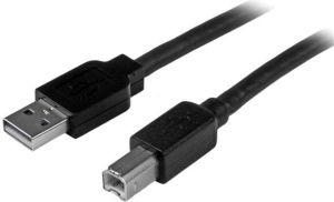Kabel USB StarTech USB-A - USB-B 15 m Czarny (USB2HAB50AC) 2