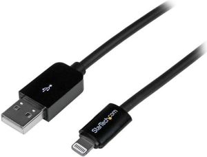 Kabel USB StarTech USB-A - Lightning 1 m Czarny (USBLT1MB) 2