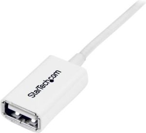 Kabel USB StarTech USB-A - USB-A 3 m Biały (USBEXTPAA3MW) 3