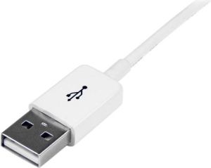 Kabel USB StarTech USB-A - USB-A 1 m Biały (USBEXTPAA1MW) 2