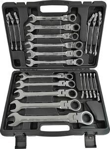 Silver KLUCZ PŁASKO-O.GRZ/PRZEG.KPL.22szt. EXSK-022-02 2