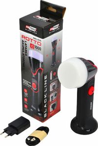 AWTools AWTOOLS BLACK LINE LATARKA WARSZTATOWA ROTTO SMD LED 1000LM AWBL18015 2