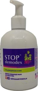 Stop Demodex Stop Demodex Mydło Do Twarzy I Ciała Demodekoza Nużyca 270ml 1