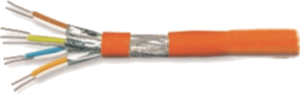 Mcab Kabel sieciowy, Cat7, S-FTP, 200m, pomarańczowy (7001224) 1