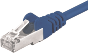 Mcab Patchcord, Cat5e, SF-UTP, 3m, niebieski (3632) 1