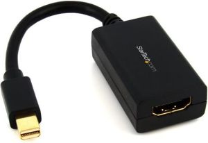 Adapter AV StarTech DisplayPort Mini - HDMI 0.1m czarny (MDP2HDMI) 1