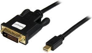 Kabel StarTech DisplayPort Mini - DVI-D 3m czarny (MDP2DVIMM10B) 1