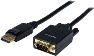 Kabel StarTech DisplayPort - D-Sub (VGA) 1.8m czarny (DP2VGAMM6) 1