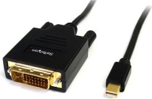 Kabel StarTech DisplayPort Mini - DVI-D 1.8m czarny (MDP2DVIMM6) 1